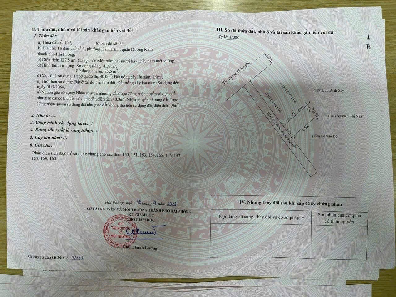  Lô đất Hải Thành 2 tiềm năng gần tuyến công viên, ZALO 0567 222 555 