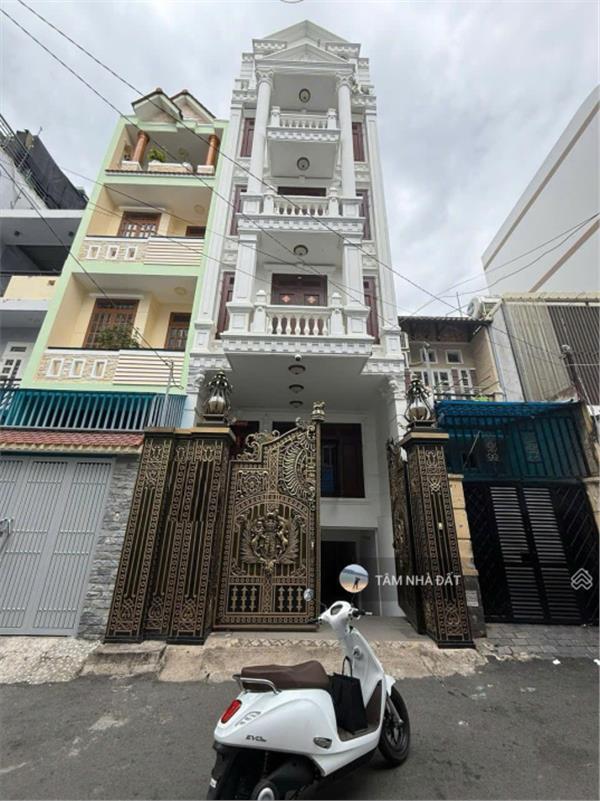  Gần Siêu Thị Emart Gò Vấp ! Cực Phẩm Phan Văn Trị 5x17m (CN 83m2, 313m2 sàn) + 5 Tầng Thang Máy 