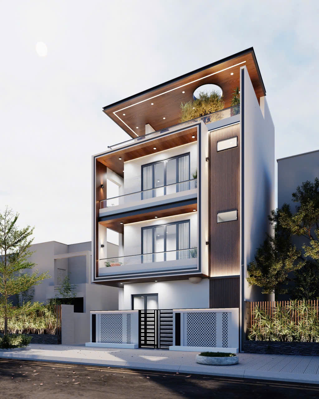  BÁN NHÀ 4 TẦNG TUYẾN 2 HOÀNG THẾ THIỆN – HẢI AN – Ô TÔ ĐỖ CỬA – GIÁ 5,95 TỶ 