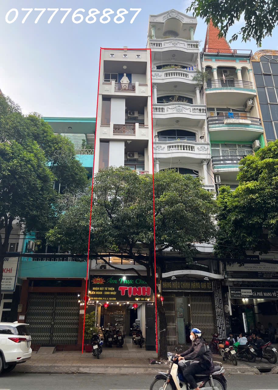  Bán MT 135 Xuân Hồng, P4, Tân Bình - 5 tầng - HĐT 50tr/ tháng 