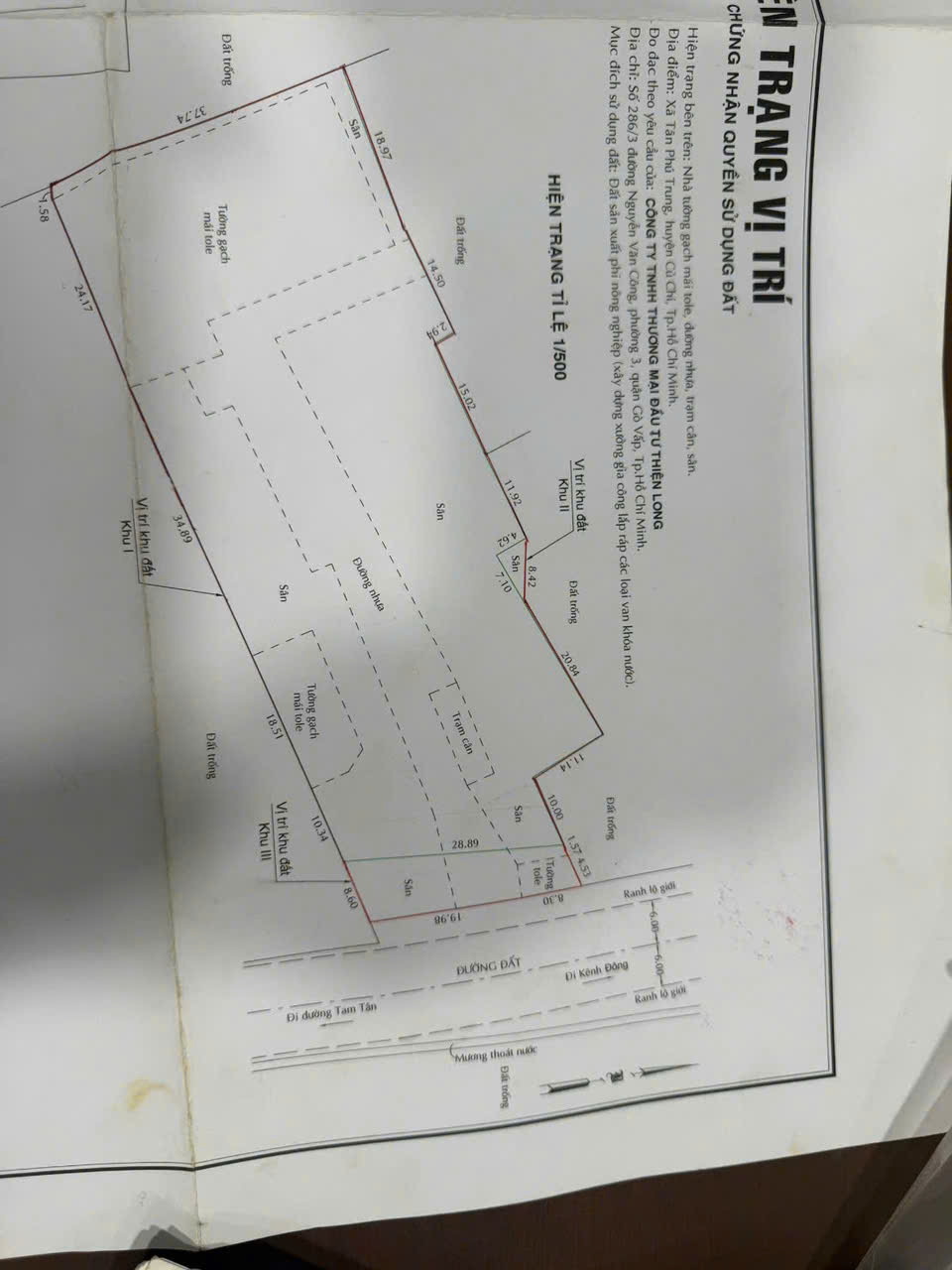  XƯỞNG KCN TÂN PHÚ TRUNG – 4.000M² GIÁ CHỈ 36 TỶ - ĐÓNG THUẾ 1 LẦN 