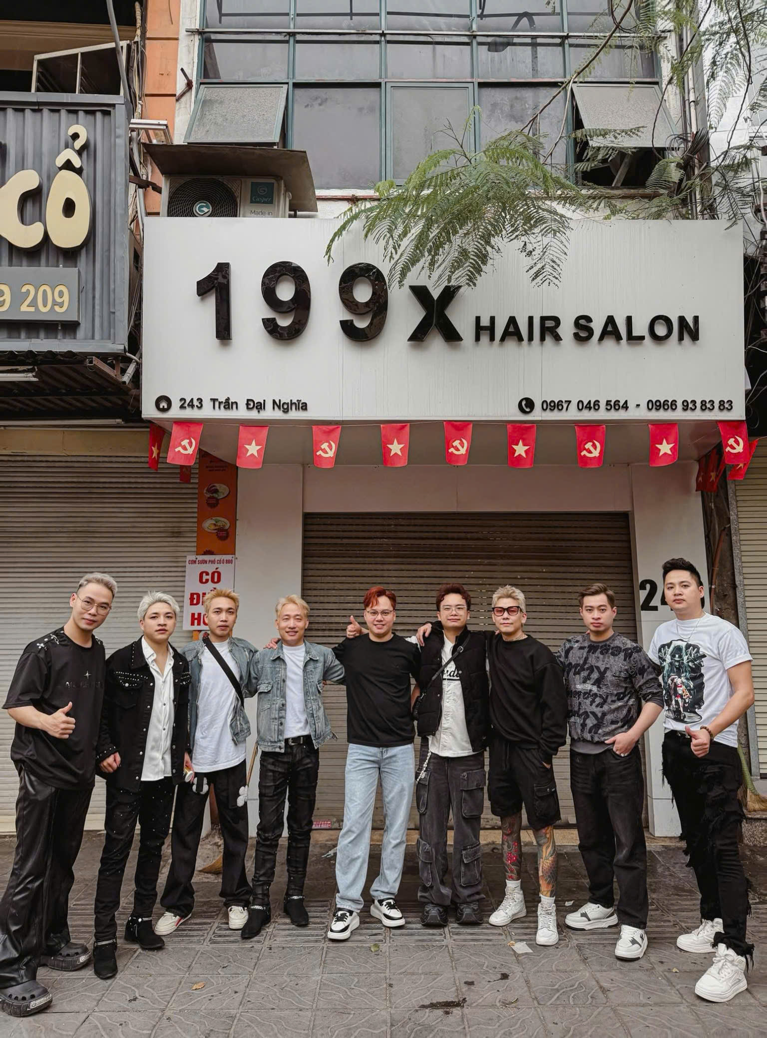  SANG NHƯỢNG SALON TÓC – MẶT PHỐ TRẦN ĐẠI NGHĨA, HAI BÀ TRƯNG 