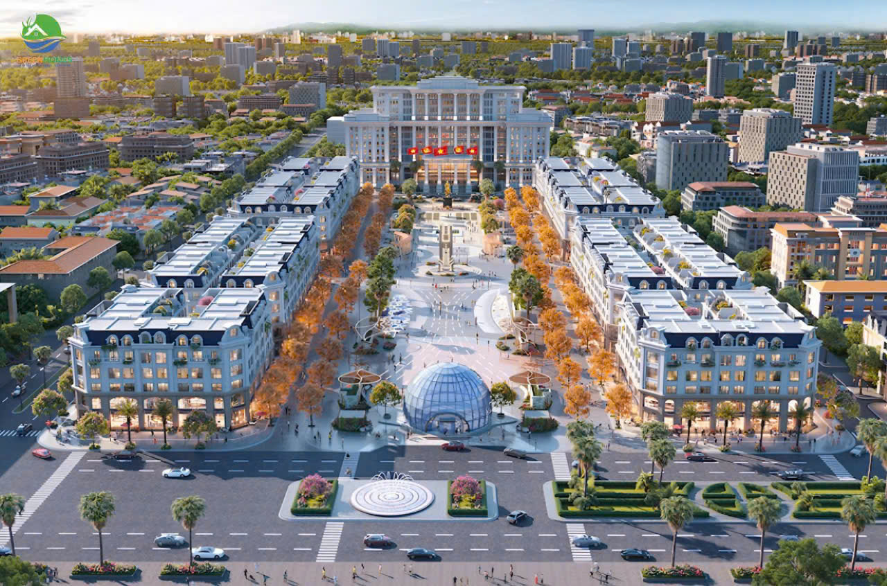  8 SUẤT NGOẠI GIAO MẶT ĐƯỜNG NGUYỄN DU-DỰ ÁN CENTRAL SQUARE PHỐ ĐI BỘ THÁI NGUYÊN 