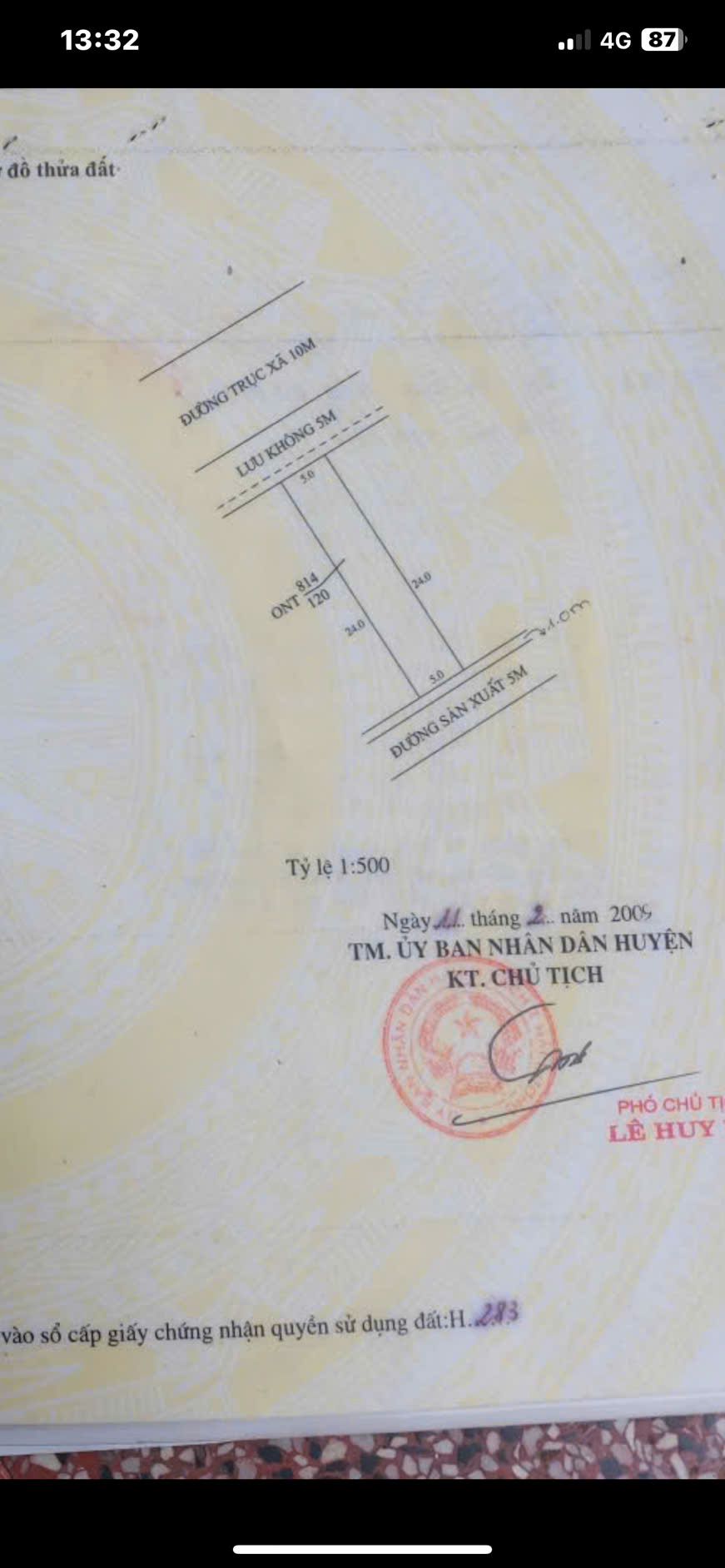  LÔ ĐẤT ĐẸP – GIÁ TỐT – SỔ ĐỎ CHÍNH CHỦ 