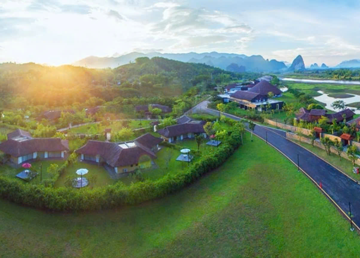  BÁN ĐẤT MẶT TIỀN OTO TRÁNH FULL TIỆN ÍCH TRUNG TÂM THUNG MƯỜNG-TÚ SƠN 