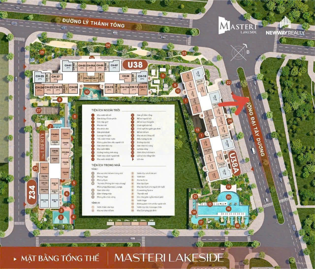  BÁN NHANH CĂN STUDIO U38a1302 MASTERI LAKESIDE – VINHOMES OCEAN PARK 1 - GIA LÂM, HÀ NỘI 