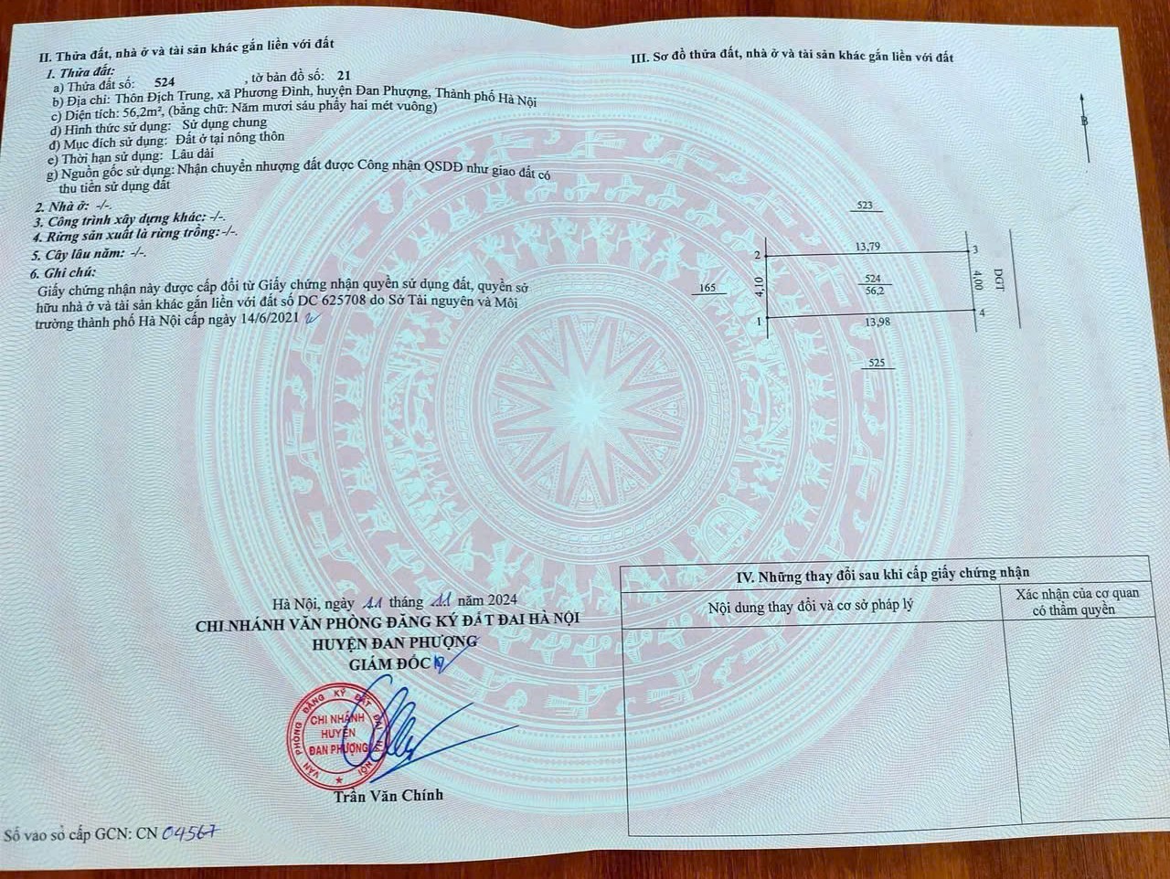  ???? BÁN 56,2M ĐẤT GẦN HỒ – KHÔNG GIAN SỐNG LÝ TƯỞNG ???? ĐỊCH TRUNG _ LIÊN MINH _ HÀ NỘI  ???? 