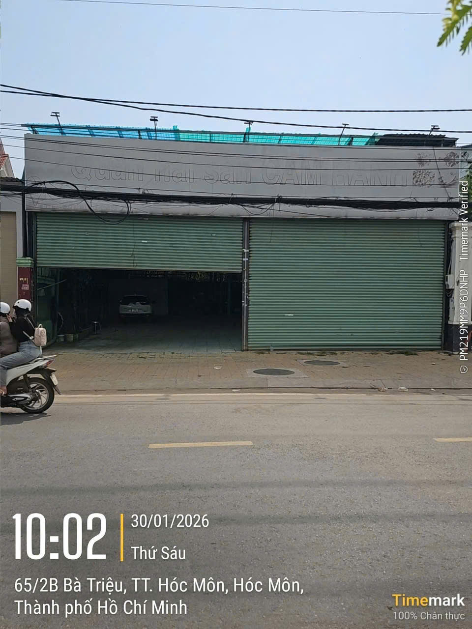  XƯỞNG MẶT TIỀN BÀ TRIỆU – GẦN BV HÓC MÔN – QUỸ ĐẤT LỚN HIẾM 