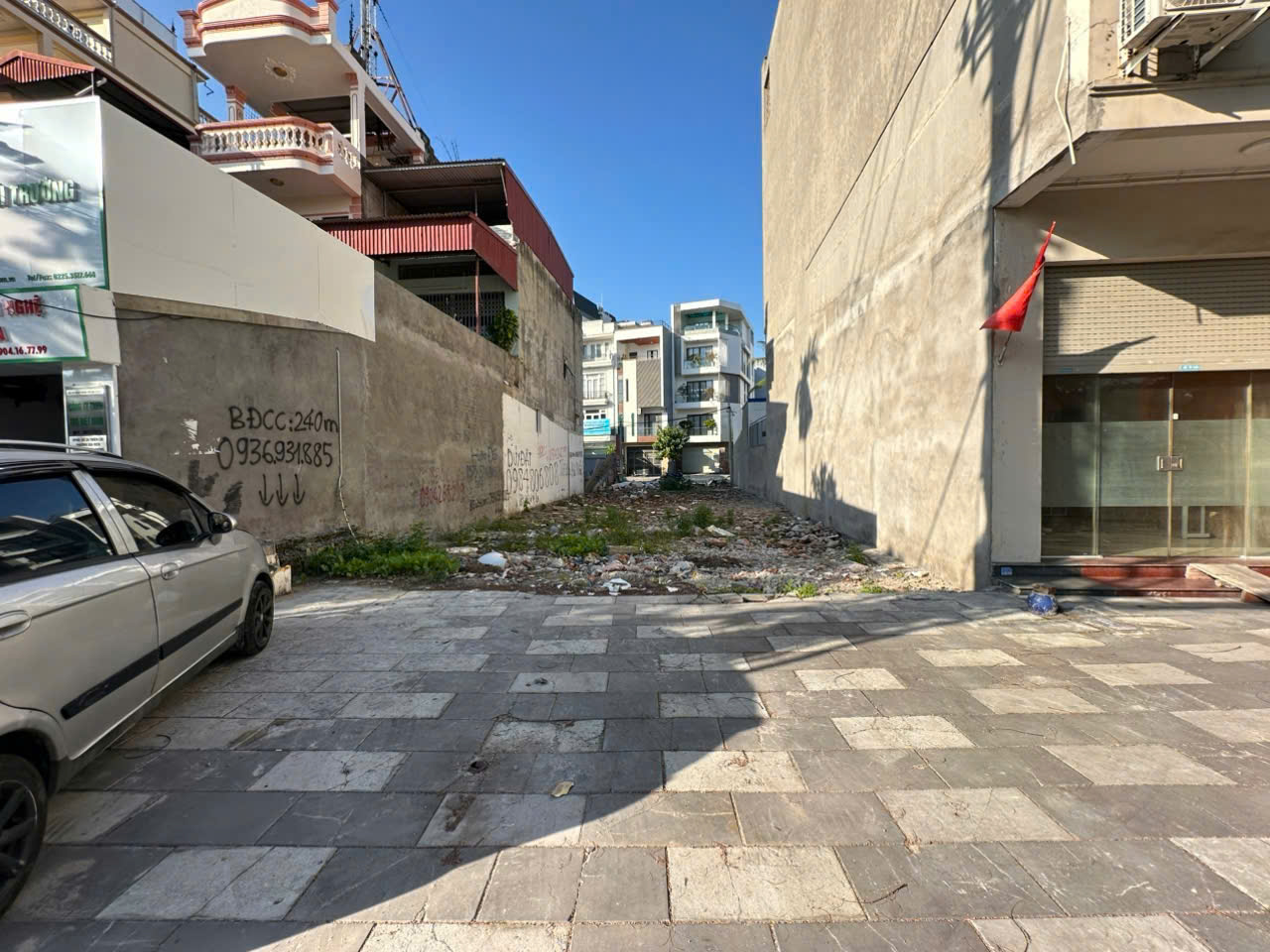  ????????Đất 2 mặt đường Thiên Lôi và Quán Nam - gần Cầu Rào - 240m - MT 8m 