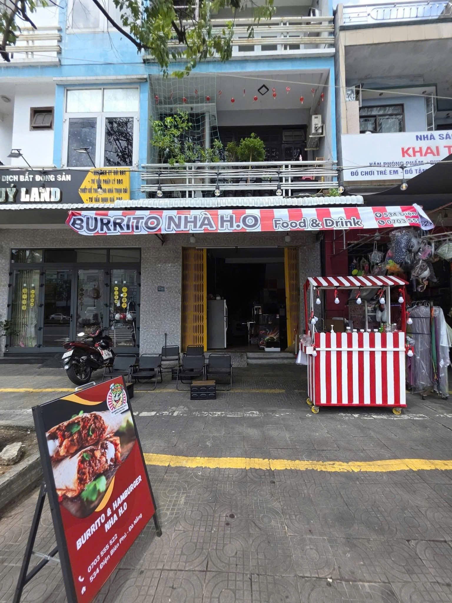  Sang nhượng thương hiệu và quán BURRITO NHÀ H.O 