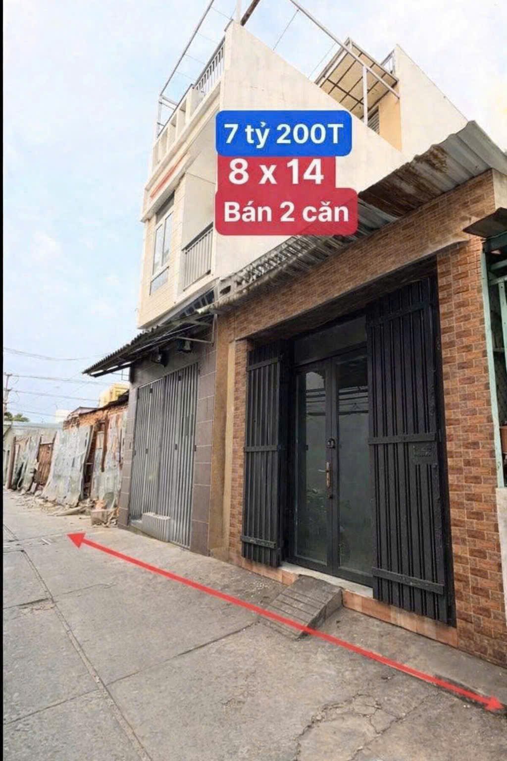  Bán nhà hẻm Lê Văn Quới, Bình Tân, 104m2, 3 tầng, 7 tỷ, SHR - 0799780452 
