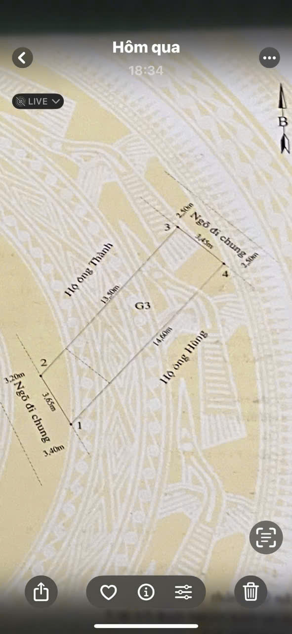  BÁN NHÀ 3 TẦNG NGÕ 174 VĂN CAO – NGÔ QUYỀN – Ô TÔ ĐỖ CỬA – GIÁ HƠN 3 TỶ 