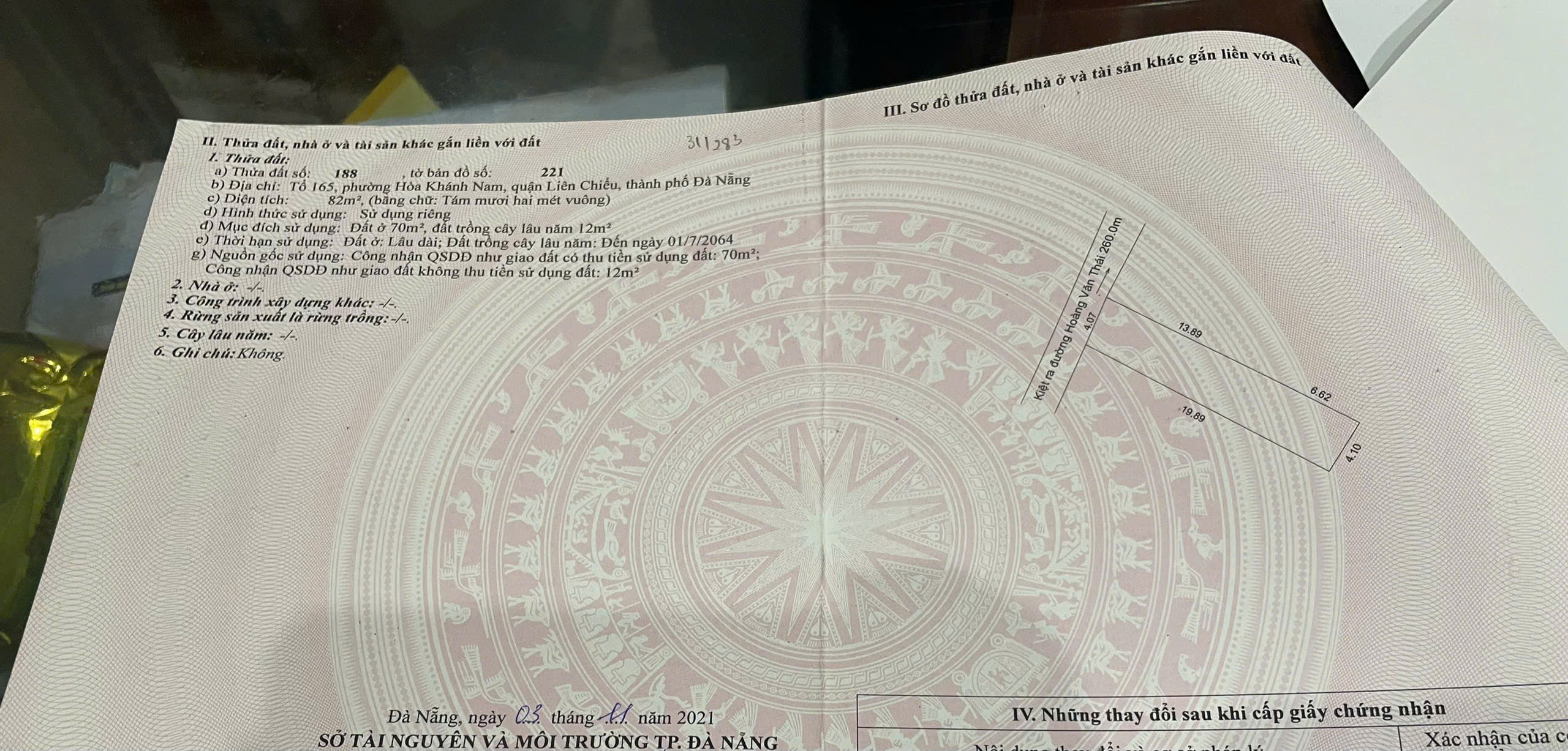  ????????Bán đất K342 Hoàng Văn Thái - Gần ĐH Duy Tân 