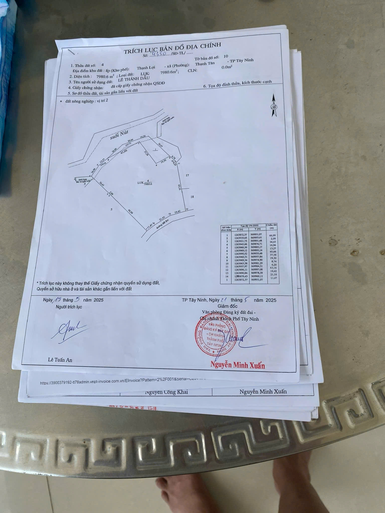  Đất mặt tiền xã Thạnh Tân Tây Ninh giá 7 tỷ 