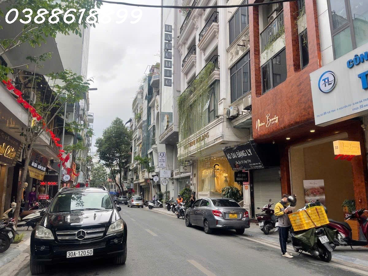  BÁN TOÀ BUILDING MẶT PHỐ PHỐ HUẾ -  HAI BÀ TRƯNG - 105M x 10 TẦNG THÔNG SÀN, MT 6,5M - DT 200TR/ THÁNG -VỊ THẾ ĐẲNG CẤP 