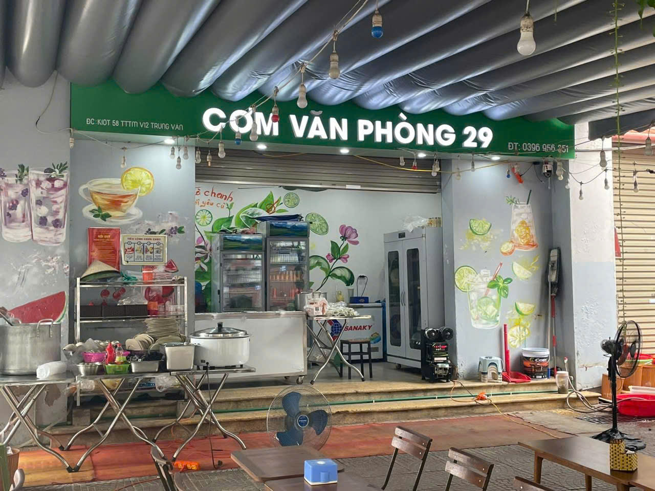  SANG NHƯỢNG QUÁN CƠM VĂN PHÒNG – VỊ TRÍ ĐẮC ĐỊA KHU TRUNG THƯ, ĐẠI MỖ 