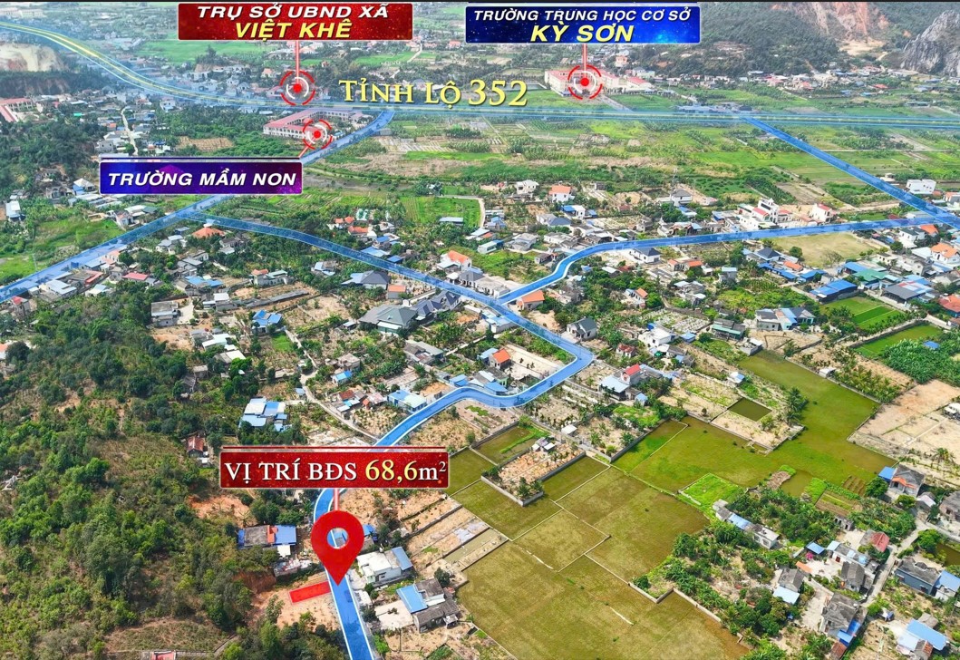  Cơ hội đầu tư cực tốt Kì Sơn, Thủy Nguyên, Hải Phòng – Giá chỉ từ 4Xx triệu / 68m² 