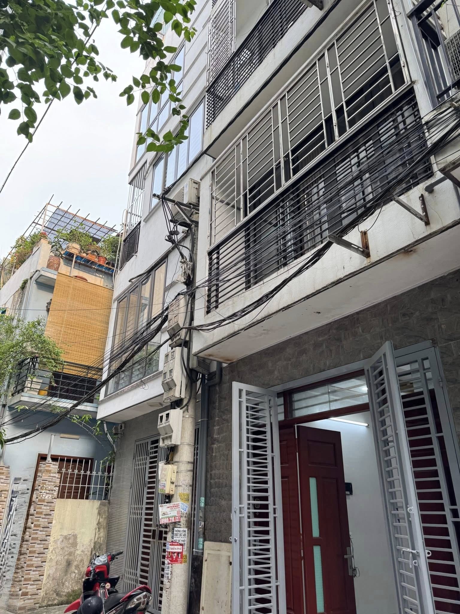  Cần cho thuê nhà ngõ oto Giáp Nhị 32 m2 * 5 tầng, 3 phòng ngủ, 4 vệ sinh, 12 triệu/th 