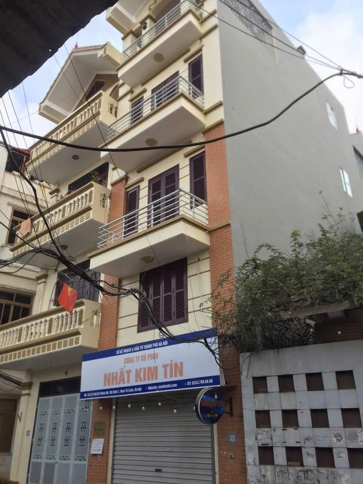  Cho thuê nhà 5 tầng,oto đỗ cửa, hợp làm cty, văn phòng  số 32 Nhân Mỹ, Mỹ Đình 1 