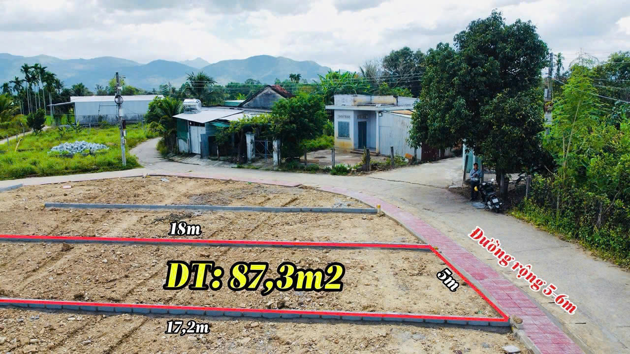  BÁN ĐẤT NỀN DIÊN HÒA , KHÁNH HÒA , GIÁ F0 CỰC TỐT  - CHỈ 100M RA QUỐC LỘ 27C 