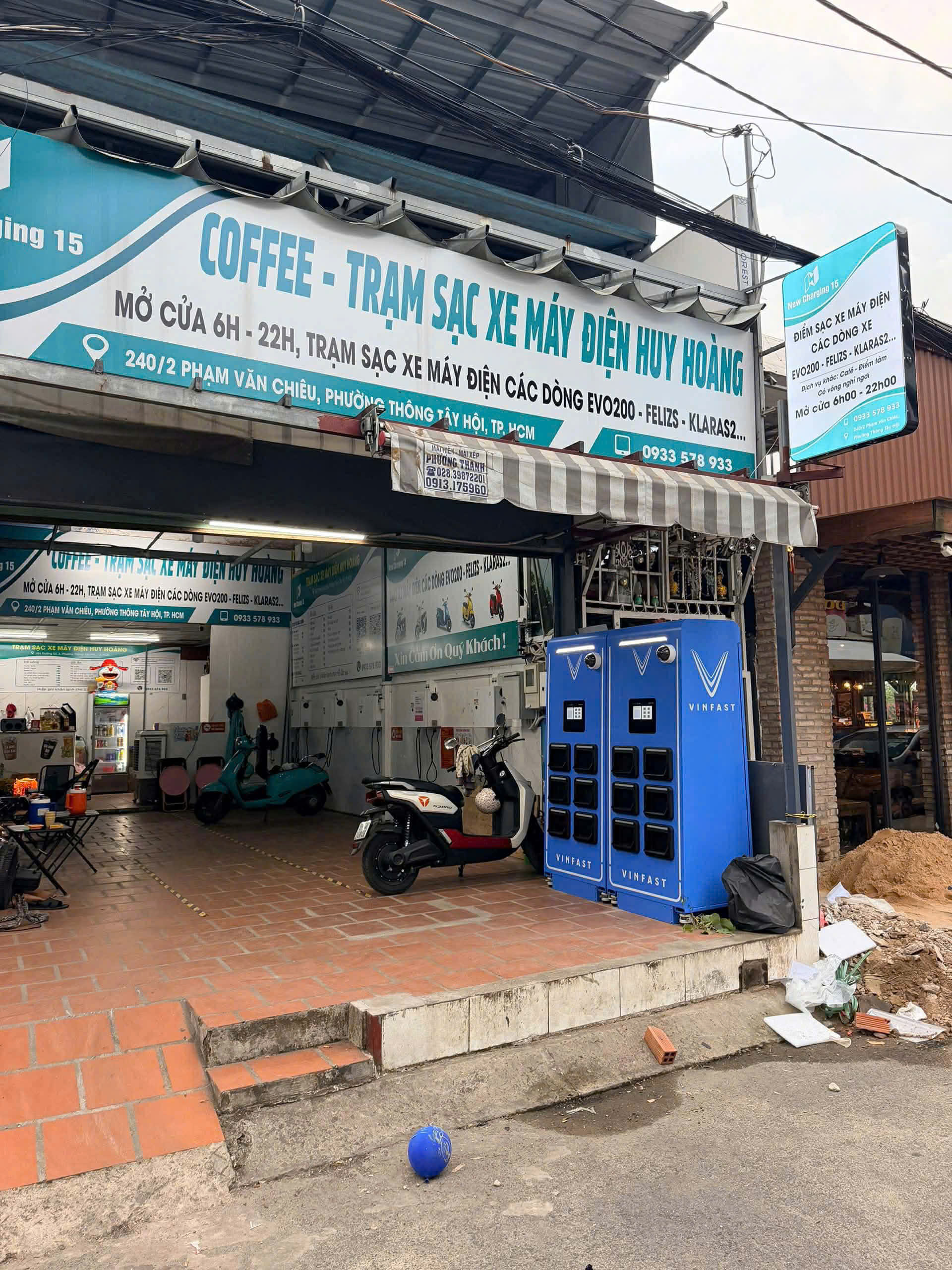  SANG NHƯỢNG TRẠM SẠC- CAFE TẠI PHƯỜNG THÔNG TÂY HỘI, HỒ CHÍ MINH 