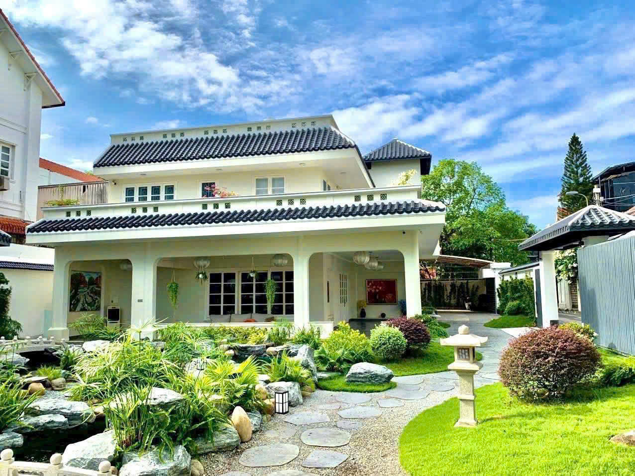  Biệt thự 970m² Thảo Điền có hồ bơi riêng – ngang 51m, khu Trần Ngọc Diện 