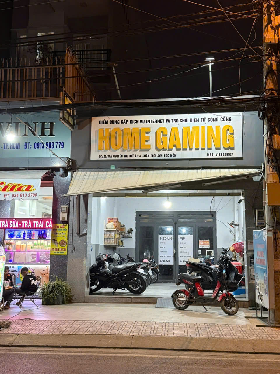  CHO THUÊ NHÀ NGUYÊN CĂN MẶT TIỀN – ĐANG KINH DOANH NET, VỊ TRÍ ĐẸP HÓC MÔN 