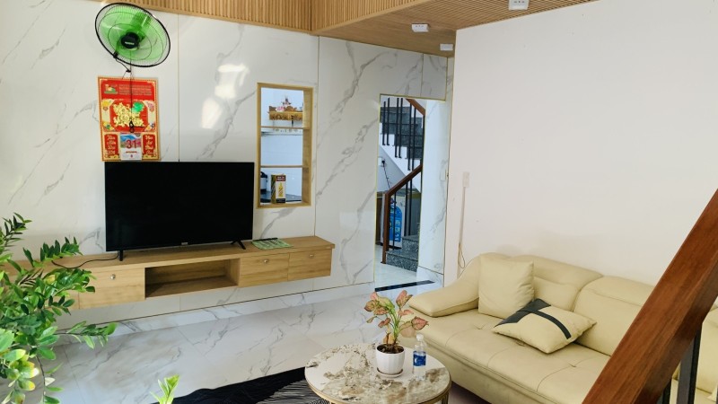  ♣ Nhà Kiệt Điện Biên Phủ, 76m2, 2 tầng rộng rãi, 3PN, ở ngay, 4.5x tỷ 