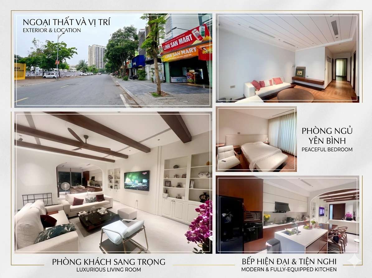  BÁN BIỆT THỰ VIỆT HƯNG - 120M2 - MẶT ĐƯỜNG 25M - VIEW THOÁNG - NHÔ 40 Tỷ [0372311369] 