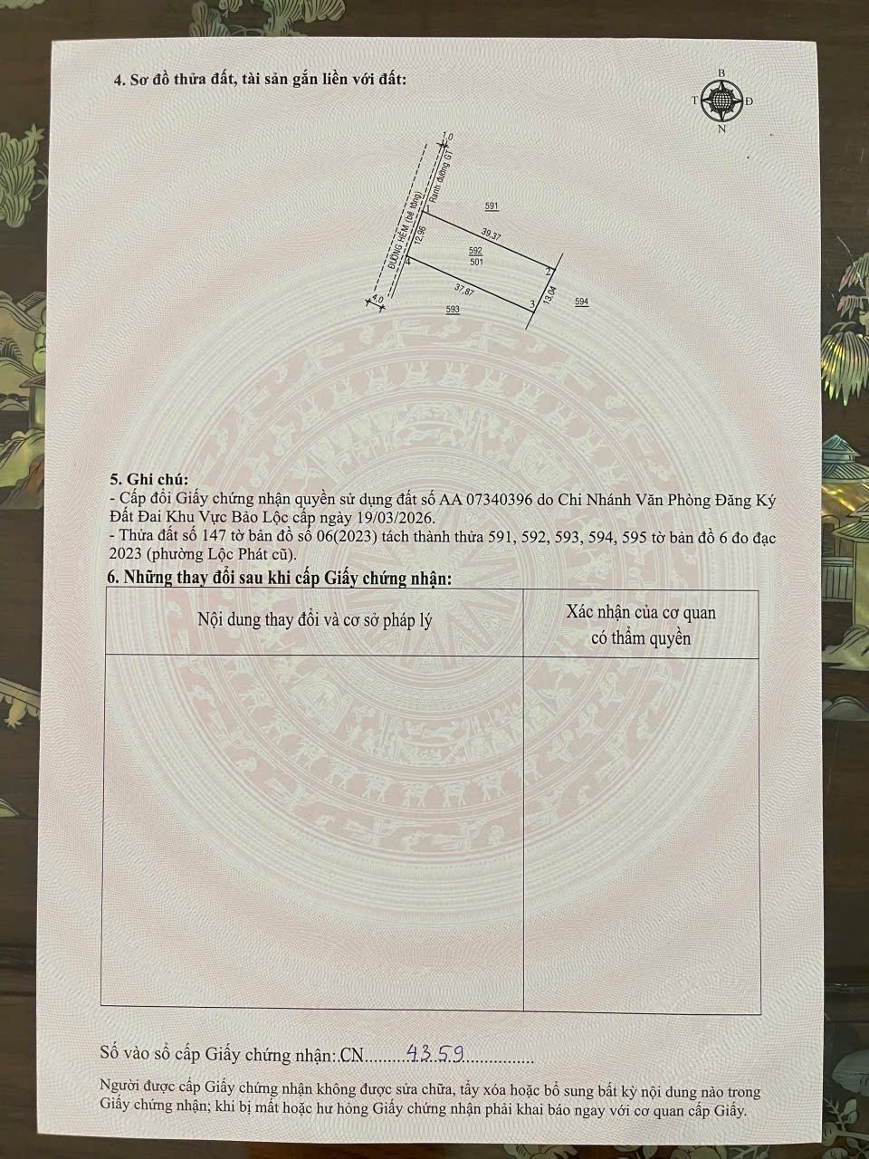  ĐẤT ĐẸP – GIÁ TỐT  – CHÍNH CHỦ CẦN BÁN NHANH đất Phường Lộc Phát, Tp Bảo Lộc, Lâm Đồng 