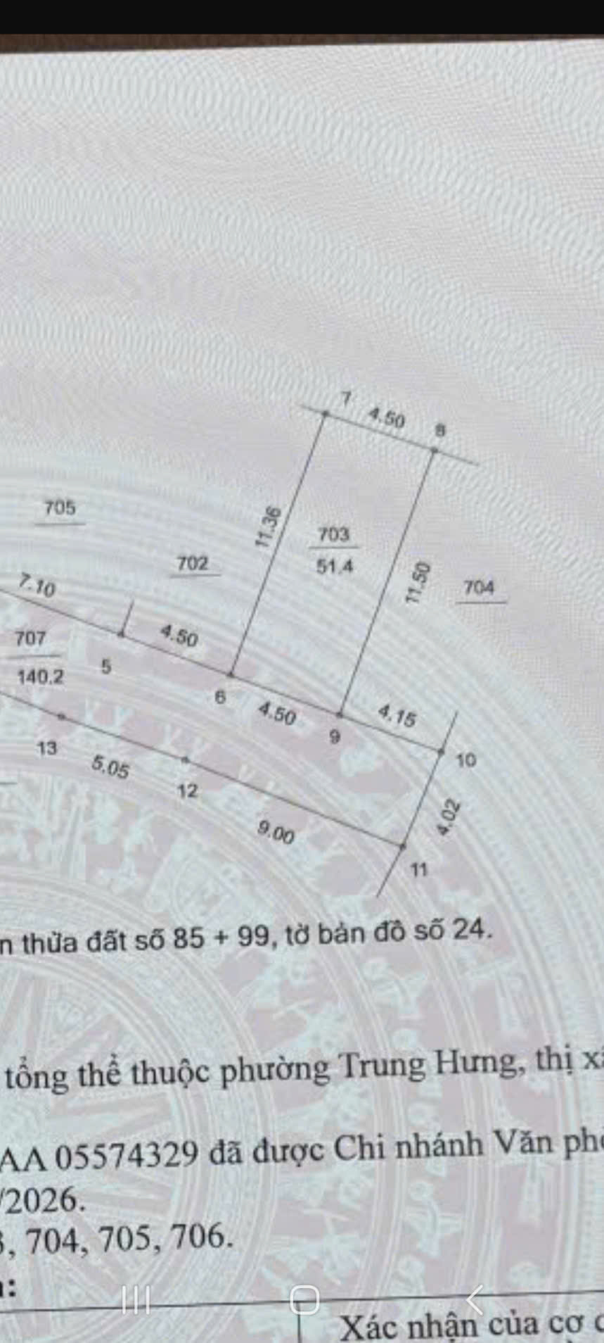  CƠ HỘI ĐẦU TƯ HIẾM 51.4M Ô TÔ VÀO TẬN NHÀ TẠI SƠN TÂY - HÀ NỘI 