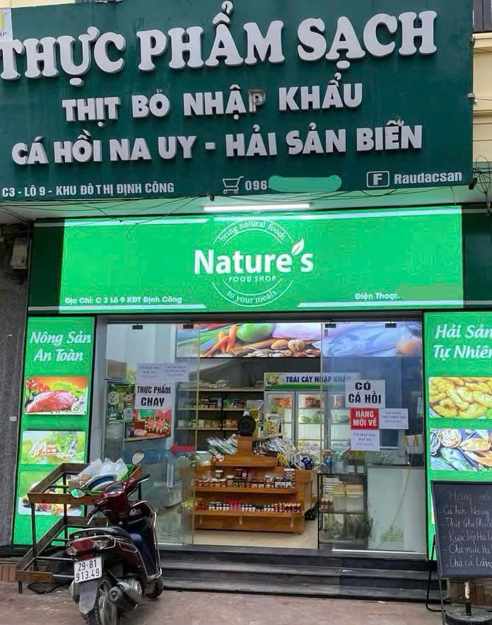  SANG NHƯỢNG CỬA HÀNG THỰC PHẨM – ĐẶC SẢN VÙNG MIỀN TẠI KĐT ĐỊNH CÔNG 