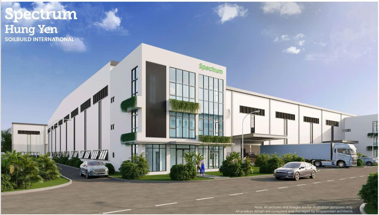  CHO THUÊ KHO XƯỞNG - NHÀ MÁY  – SOLIDBUILD SPECTRUM, HƯNG YÊN 