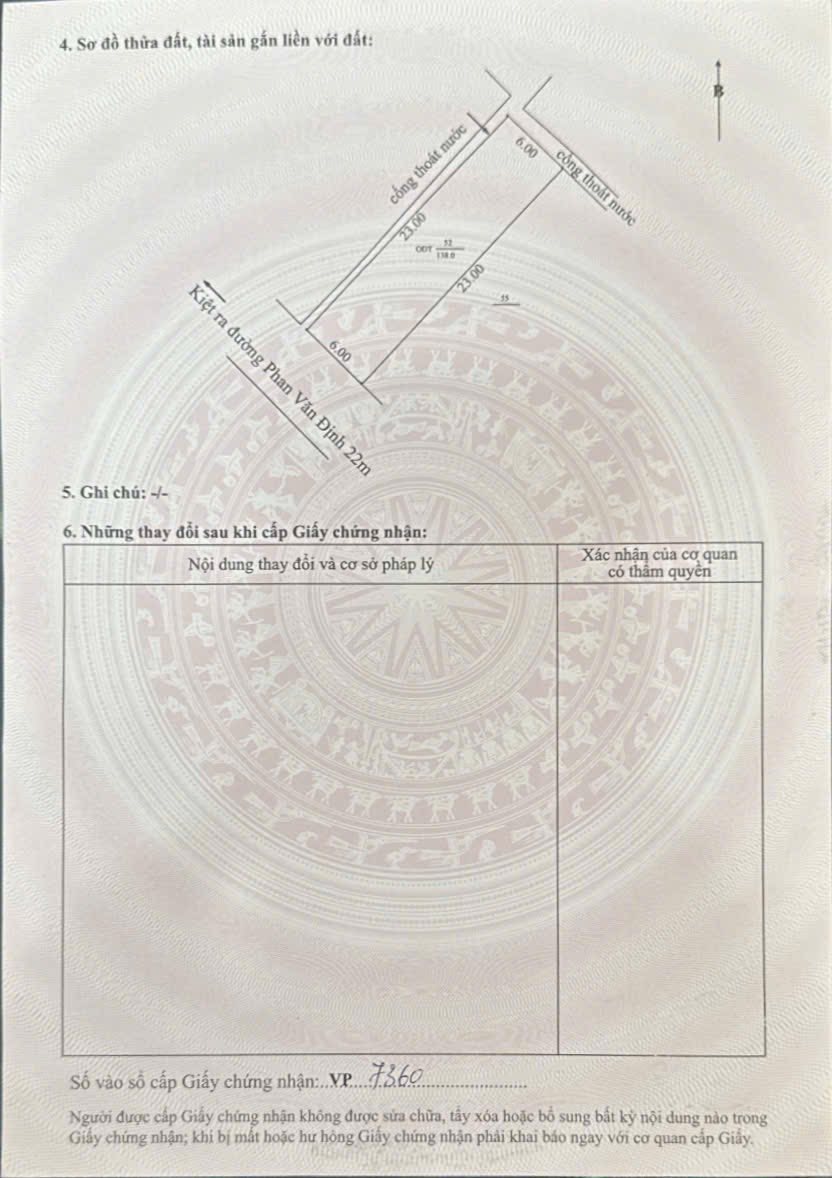  Bán đất đường 6m K130 Phan Văn Định thông Nguyễn An Ninh gần biển thông thoáng 