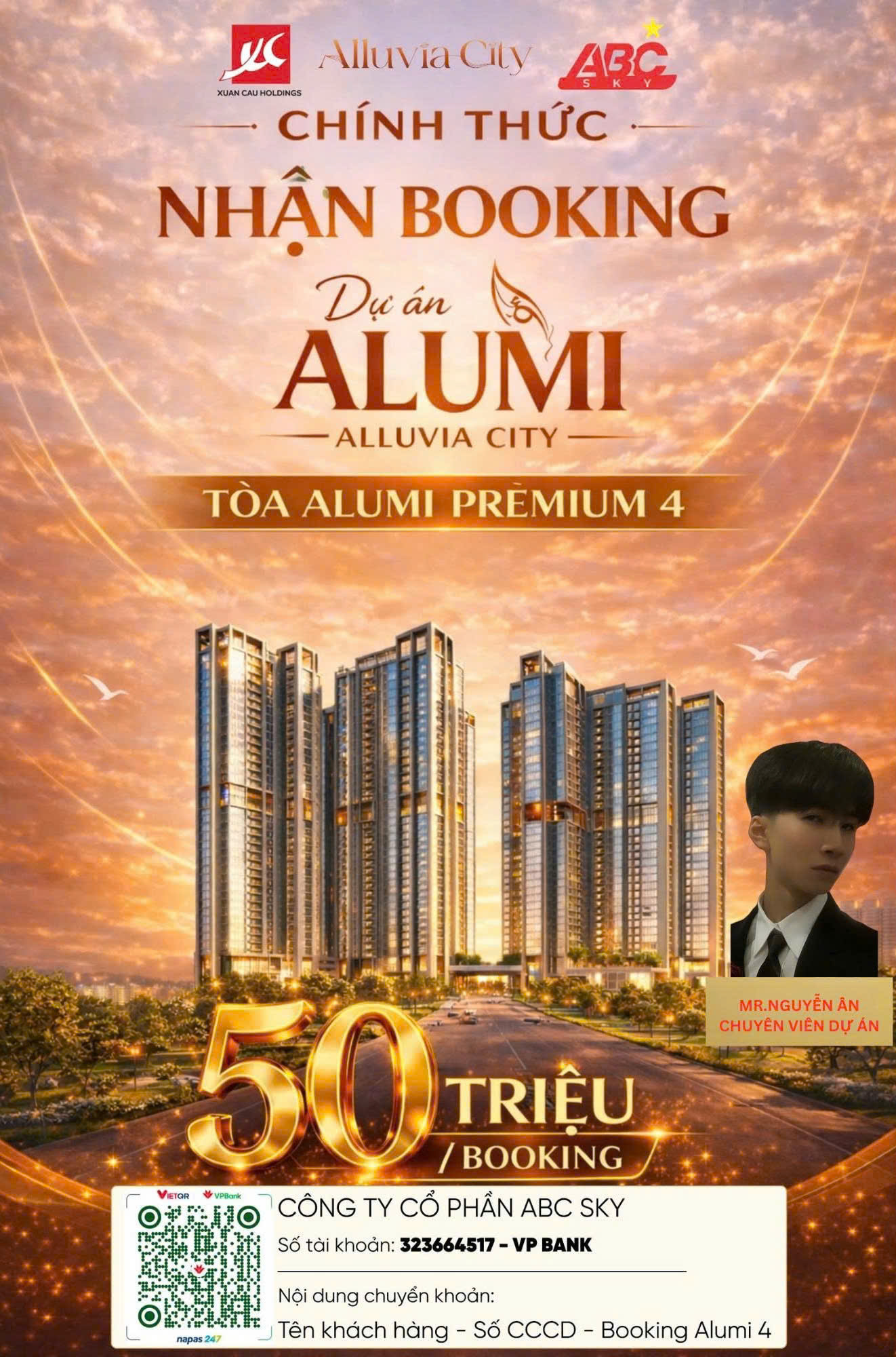  Chính thức nhận Booking cho dự án Alumi Premium 4 - Alluvia City, suối khoáng Onsen 