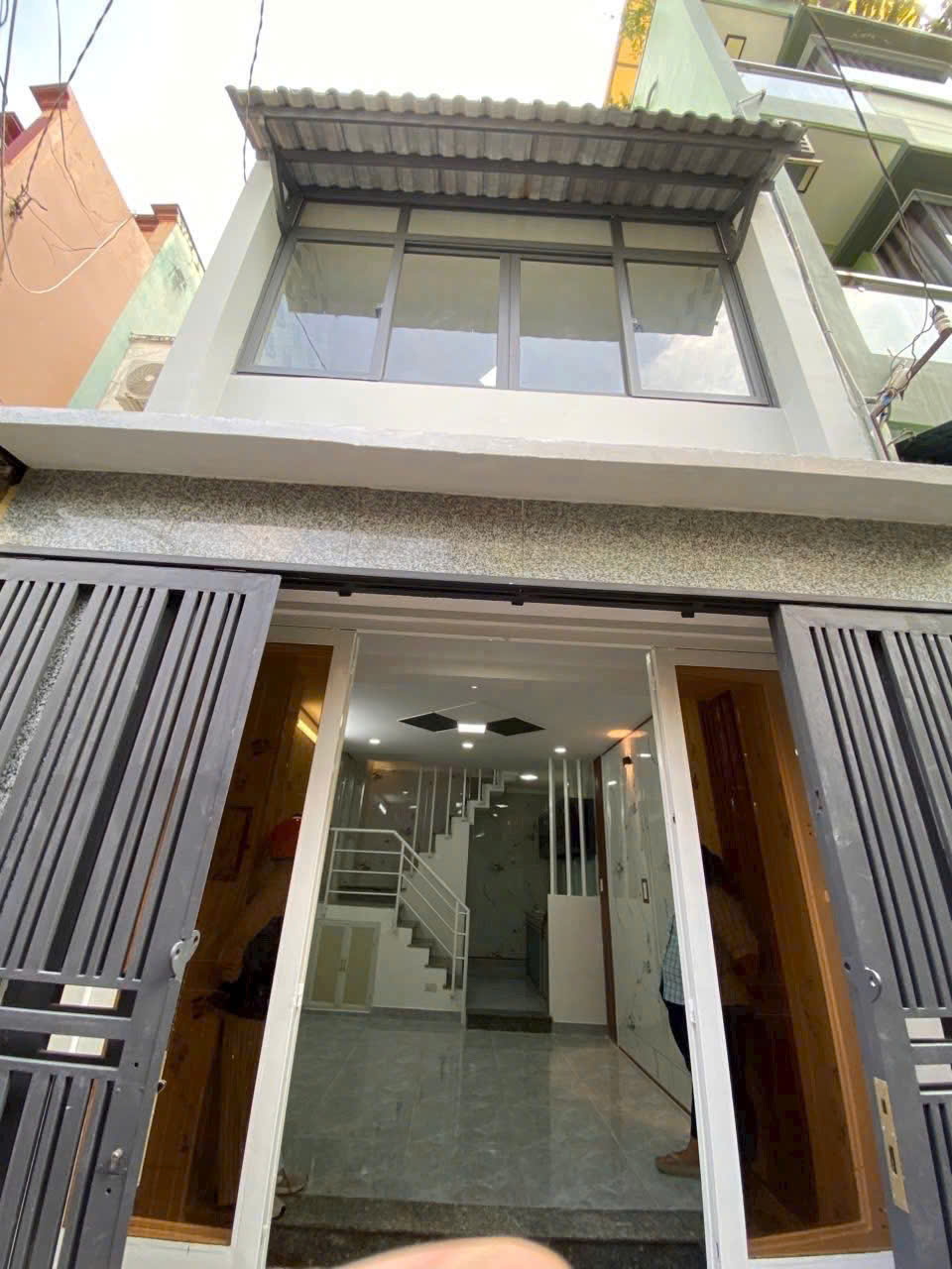  Nhà 1 lầu mới Bùi Minh Trực P5Q8 (P.Bình Đông) 