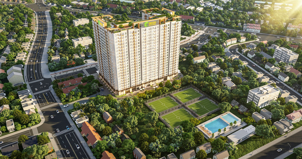 Bán căn hộ 2PN Tecco Felice Homes 48m² giá từ 1,45 tỷ 