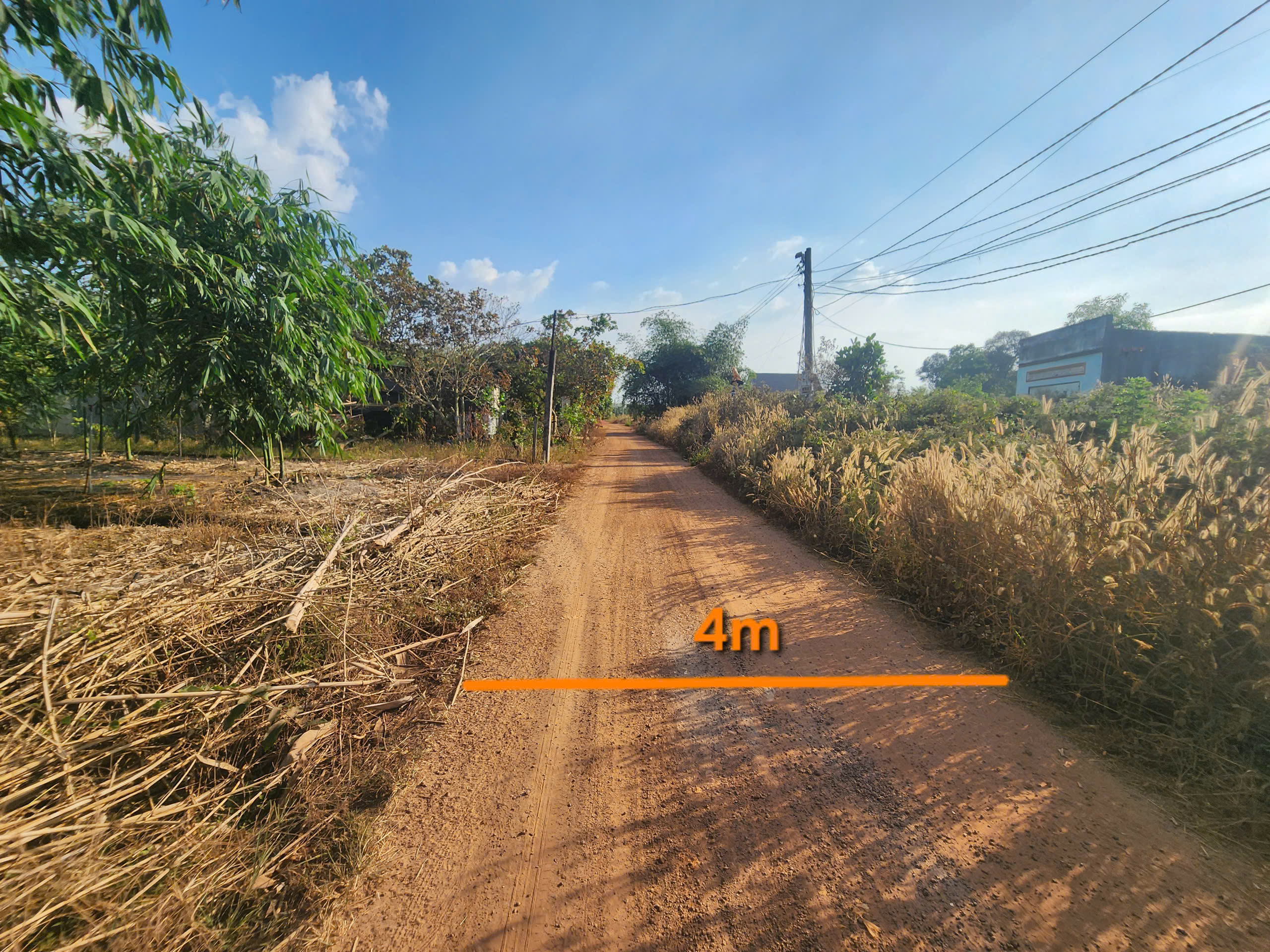  ĐẤT THỔ CƯ MINH THẠNH DẦU TIẾNG, NGÂN HÀNG THANH LÝ 4213.8M2,  NGANG 50M, GIÁ NHỈNH 1 TỶ 719 TRIỆU 