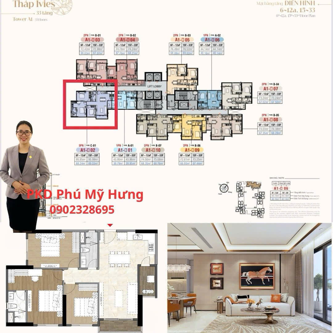  CẬP NHẬT GIỎ HÀNG 3PN VỊ TRÍ ĐẸP NHẤT DỰ ÁN HARMONIE PHÚ MỸ HƯNG 