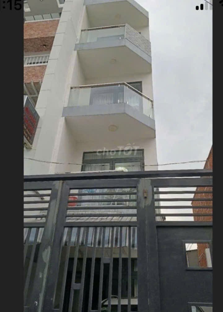  CHO THUÊ NHÀ 4 TẦNG ngay mặt tiền đường Nguyên Hồng, phường 11, quận Bình Thạnh 