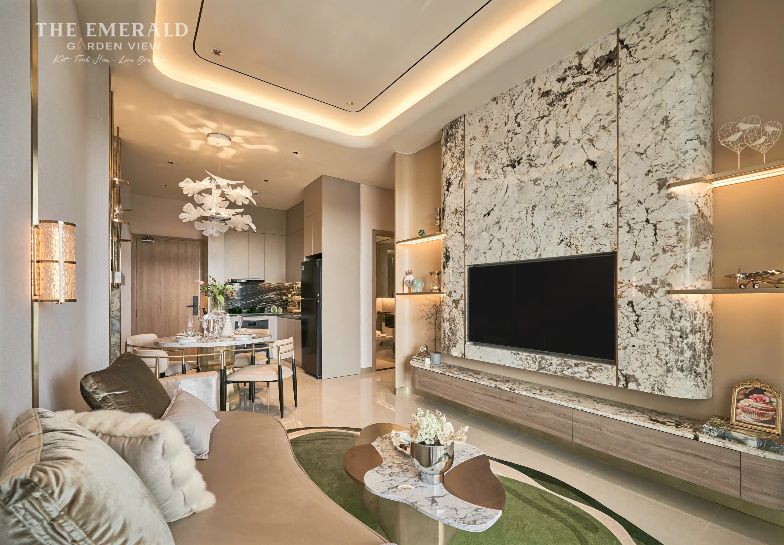  THE EMERALD GARDEN VIEW – CĂN HỘ 2PN 2WC, CHỈ TỪ 9 TRIỆU/THÁNG, KHÔNG CẦN VAY 