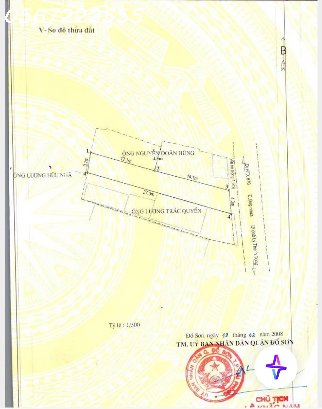  Bán đất mặt đường Hoàng Kim Giao, Hải Sơn, Đồ Sơn - Vị trí không ngập lụt - ZALO 0567 222 555 