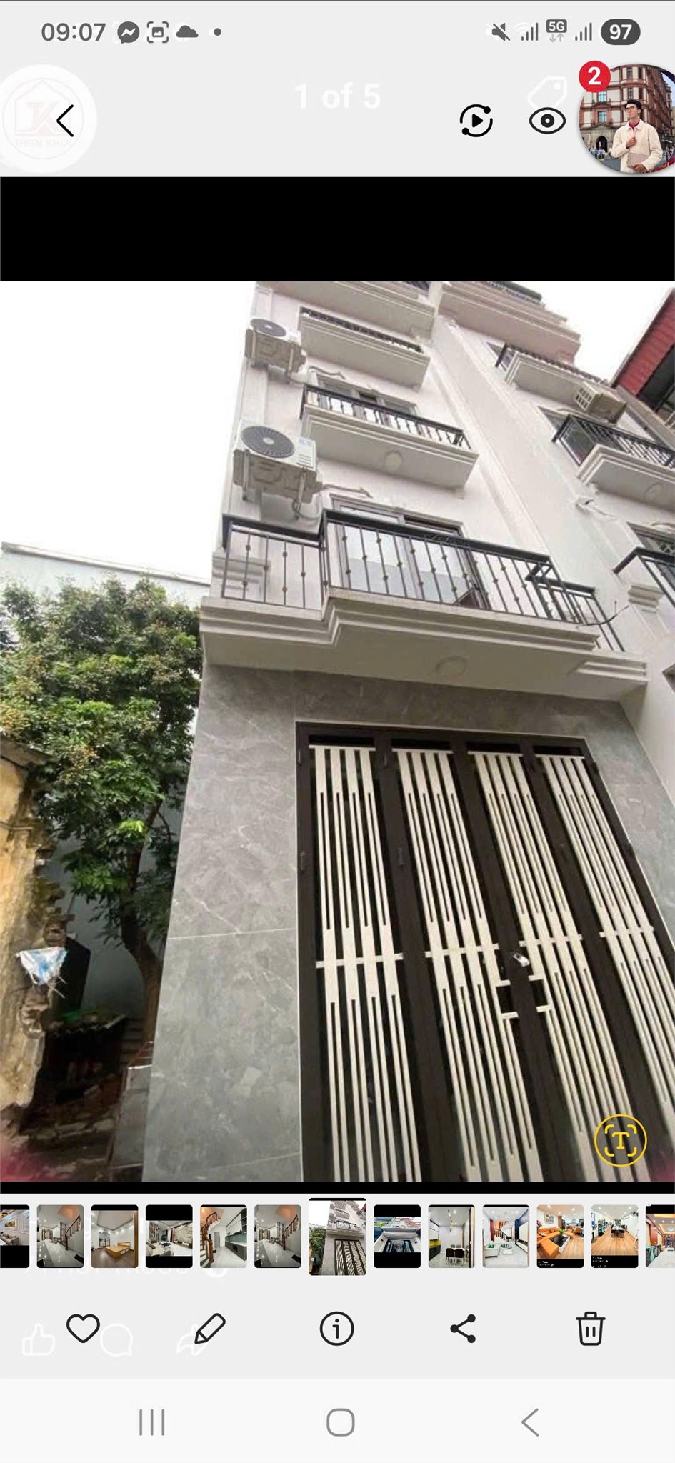  SIÊU PHẨM NHÀ 5 TẦNG CÓ THANG MÁY GẦN MẶT PHỐ LÊ HỒNG PHONG, quận Hà Đông, HN 