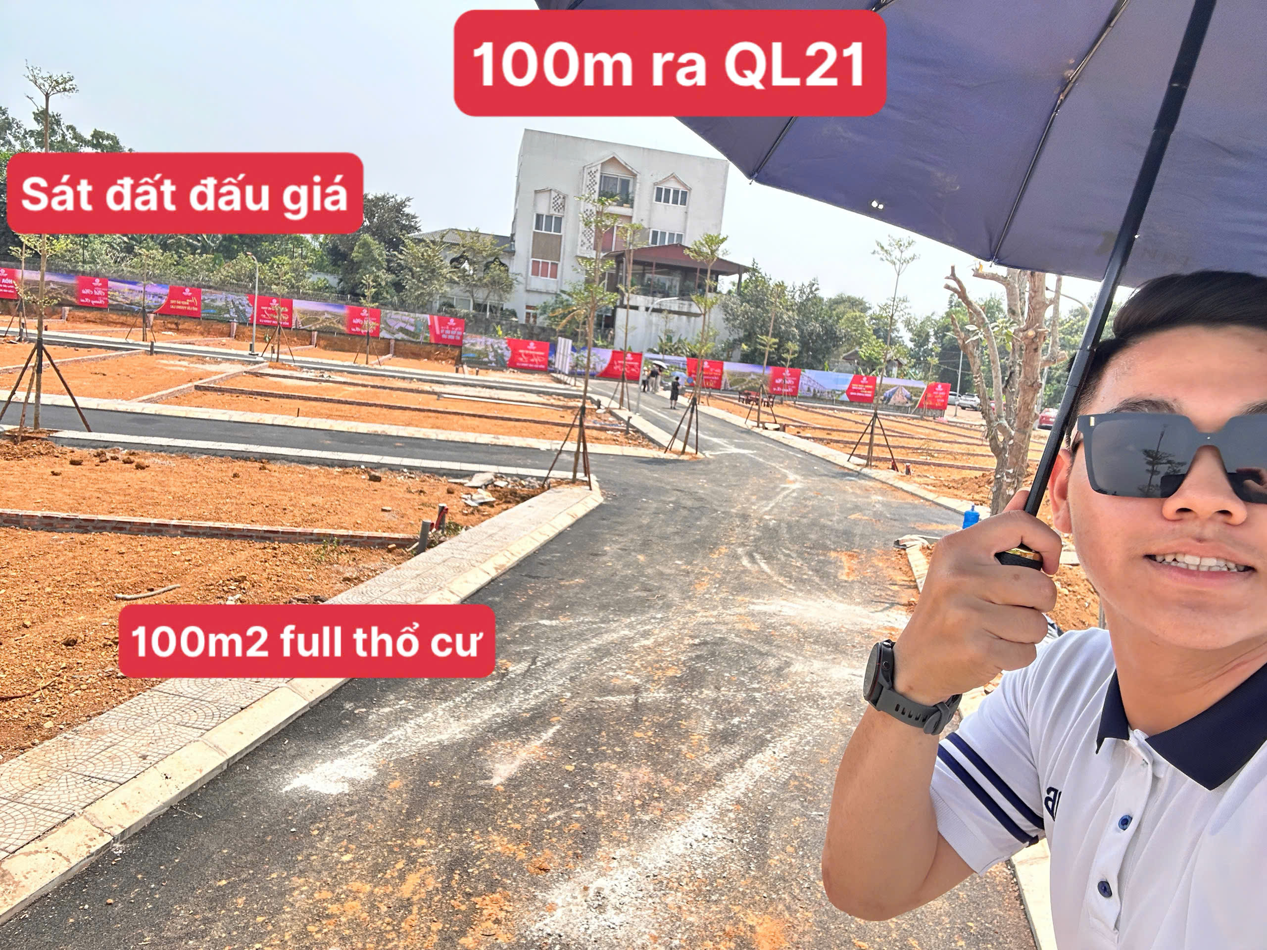  Giá chỉ nhỉnh 3  tỷ, đất đô thị Hòa Lạc, gần chợ Gạch, CCN Phụng Thượng đã dc quy hoạch 1/500 