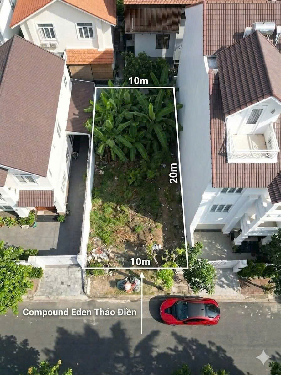  [Hàng Hiếm] 63 Tỷ Đất Xây Villa Compound Eden Thảo Điền,  Quận 2 TP HCM. 