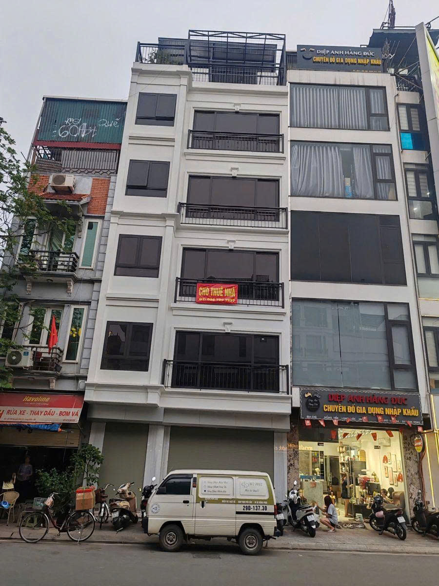  Chính chủ cho thuê nhà 7 tầng mặt phố Hồng Tiến, Bồ Đề, Long Biên 
