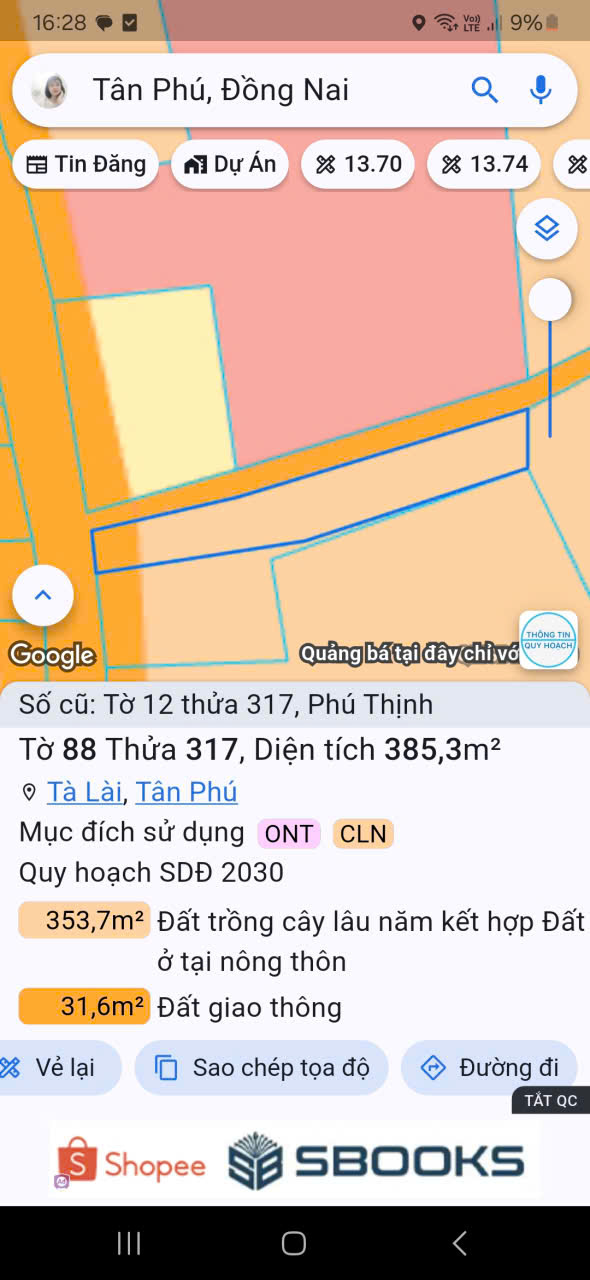  Bán nhà tại xã Phú Thịnh ,Tân Phú, Đồng Nai 
