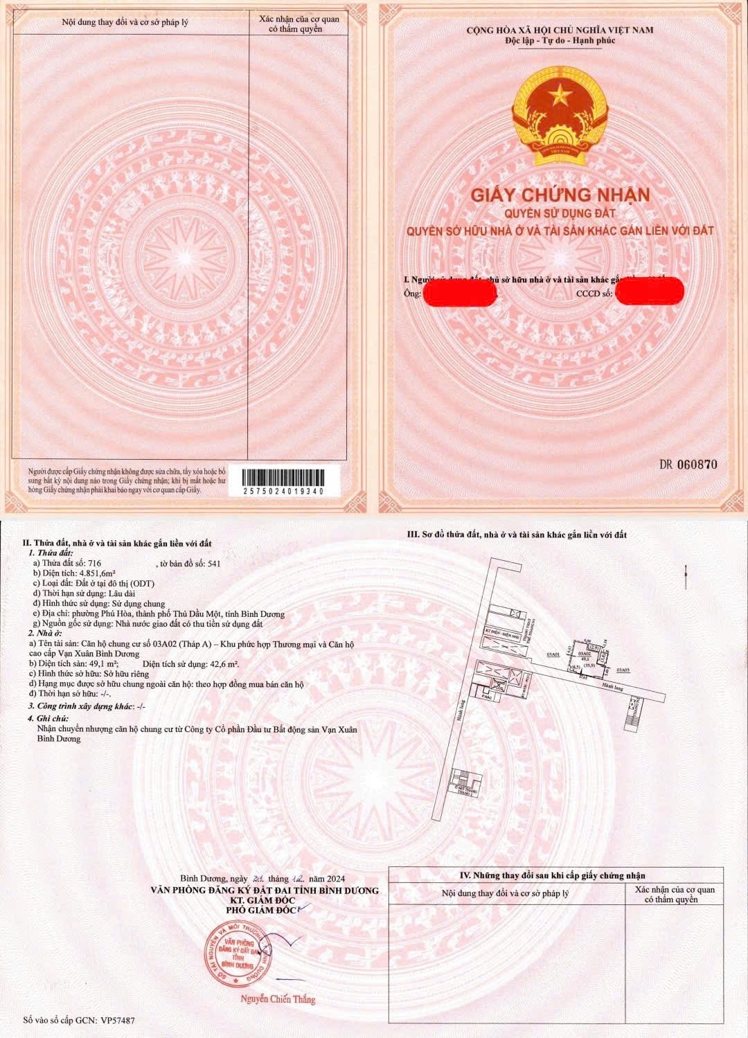 Căn Hộ Chính Chủ - Cao Cấp Tại  Happy One Central 30/4, Phường Phú Hòa, TP Thủ Dầu Một, Bình Dương 