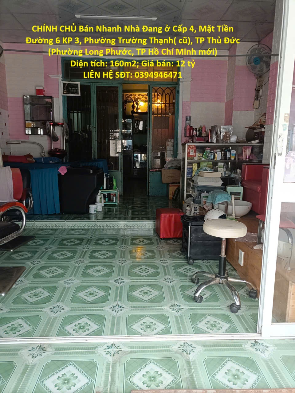  CHÍNH CHỦ Bán Nhanh Nhà Đang ở Cấp 4, Mặt Tiền Đường 6 KP 3, Phường Trường Thạnh( cũ), TP Thủ Đức 