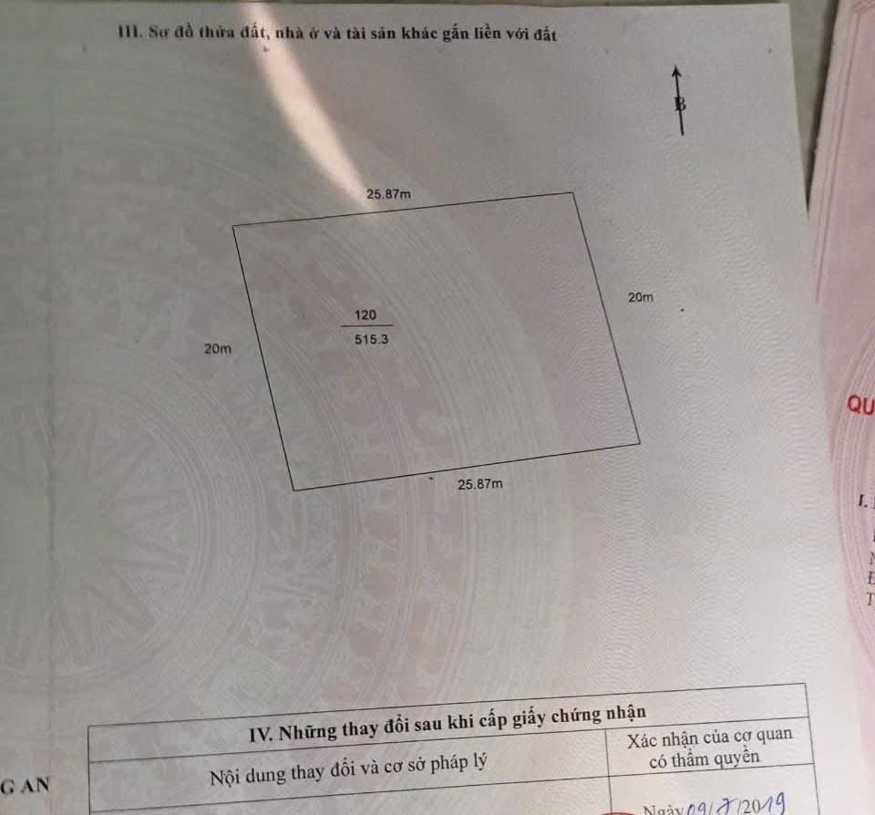  BÁN NHANH 2 LÔ ĐẤT LƯƠNG HÒA – TÂY NINH 